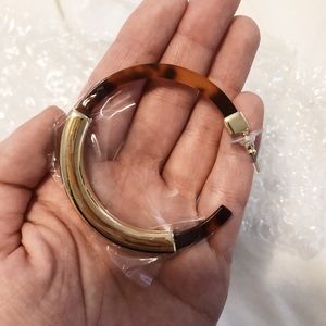 BaubleBar Tassiana Resin Hoop Earrings